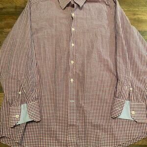 J hilburn mens checkered dress shirt